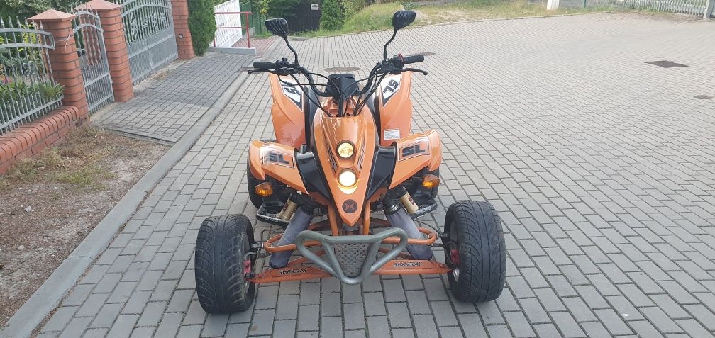 Quad SHINERAY 250 BASHAN wsteczny  stan bdb z Niemiec