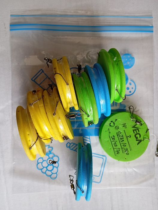 Montagens para pesca aos sargos alto mar