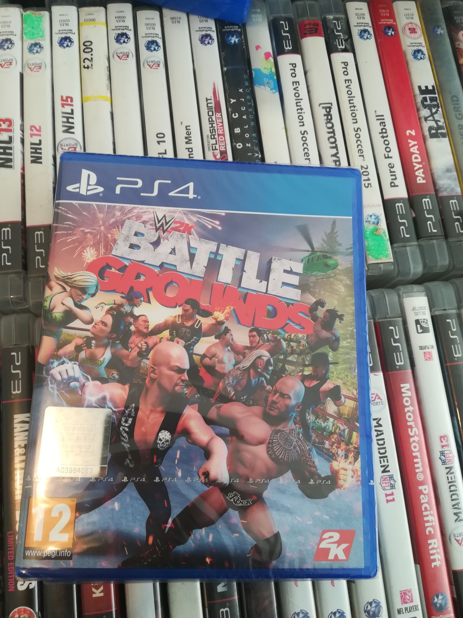 W2k battle grounds w 2k nowa folia ps4 ps5 PlayStation 4 5