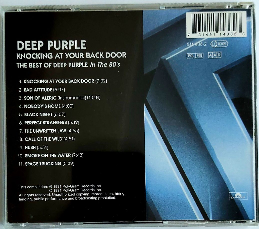 Deep Purple Knocking At Your Black Door 1991r