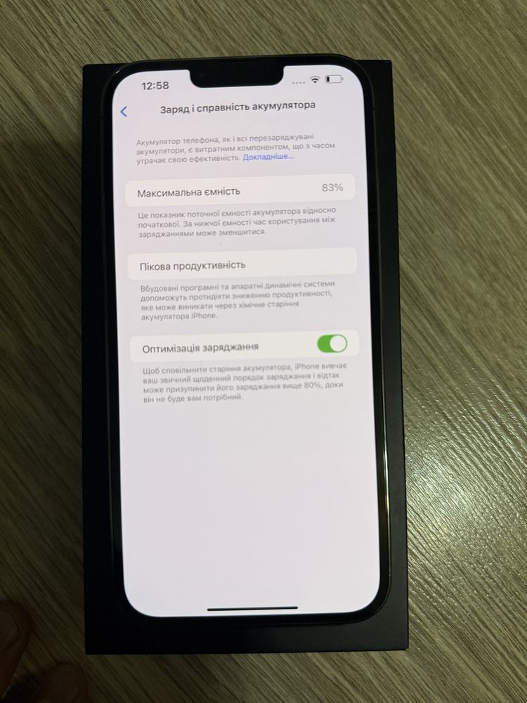 iPhone 13 Pro Max 256GB Graphite