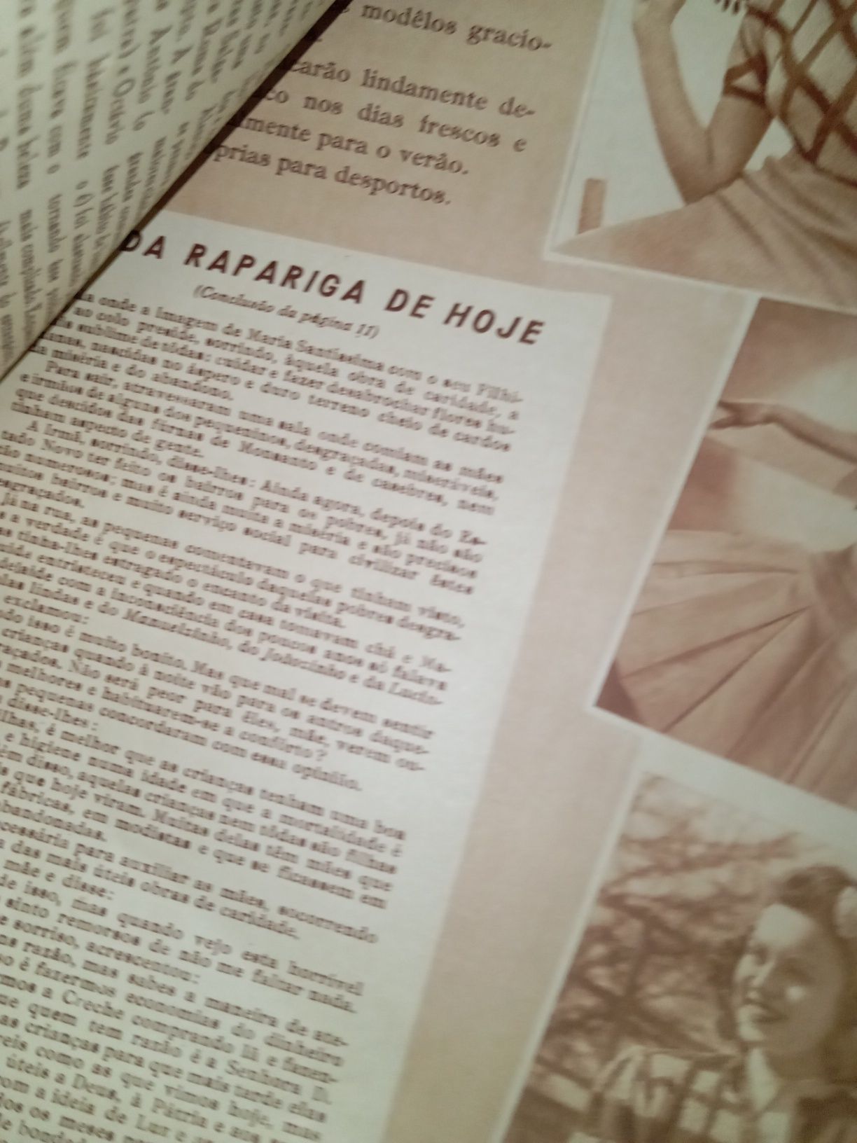 Revista mocidade portuguesa feminina