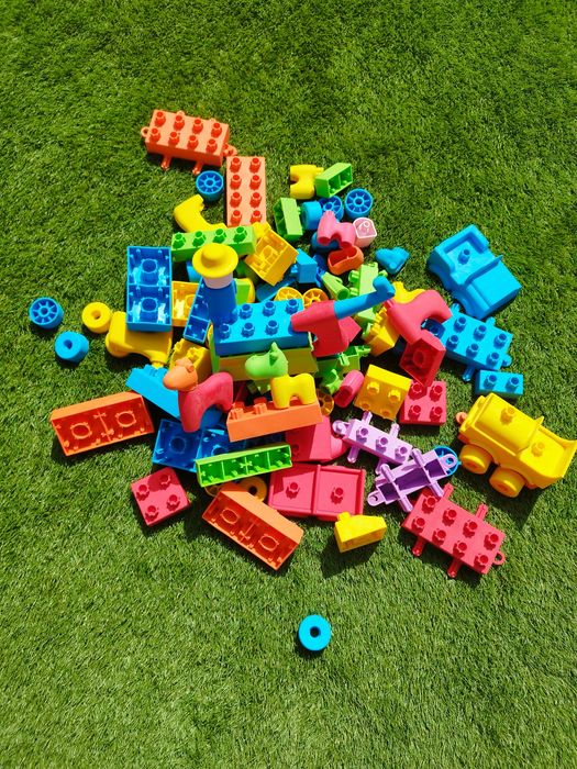 Legos de borracha até os 3 anos