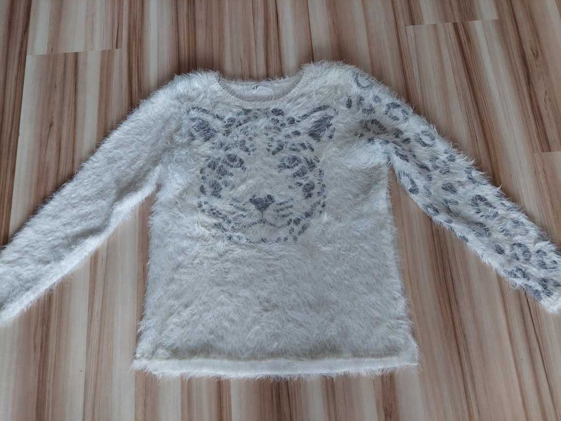 H&M  puszysty sweter rozmiar 146/152 , 10-12 lat