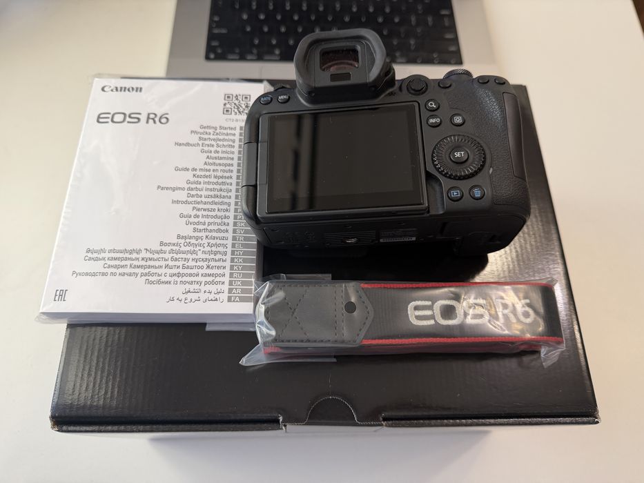 Aparat Canon R6 zadbany, 100% sprawny, nigdy nienaprawiany