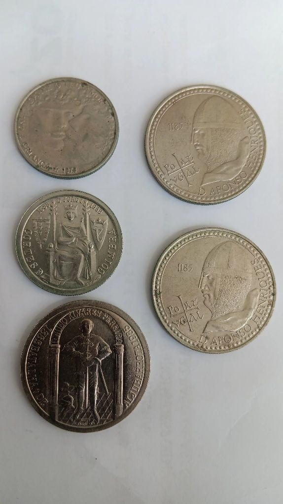 5 moedas da República Portuguesa