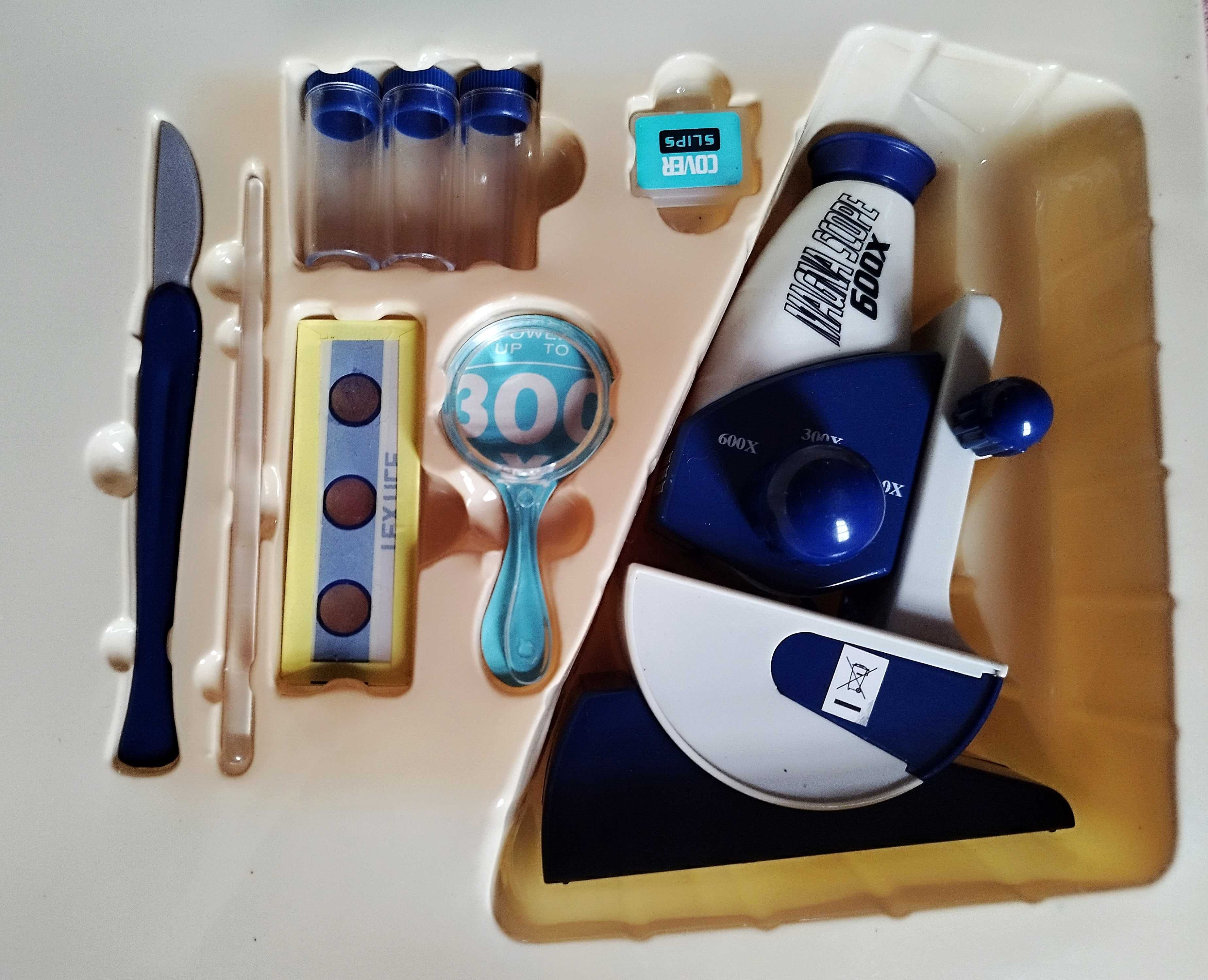 Microscópio - Magna scope lab kit (Na CAIXA)