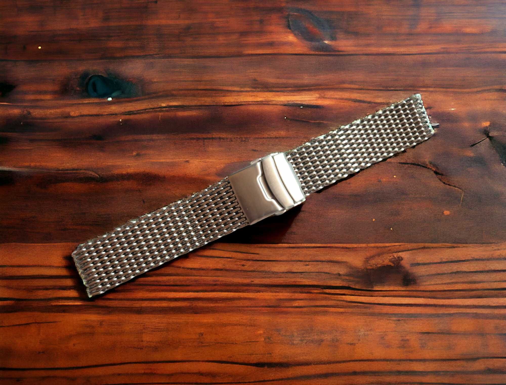 Bransoleta do zegarka Mesh Shark 20 mm do Citizen NY 0040