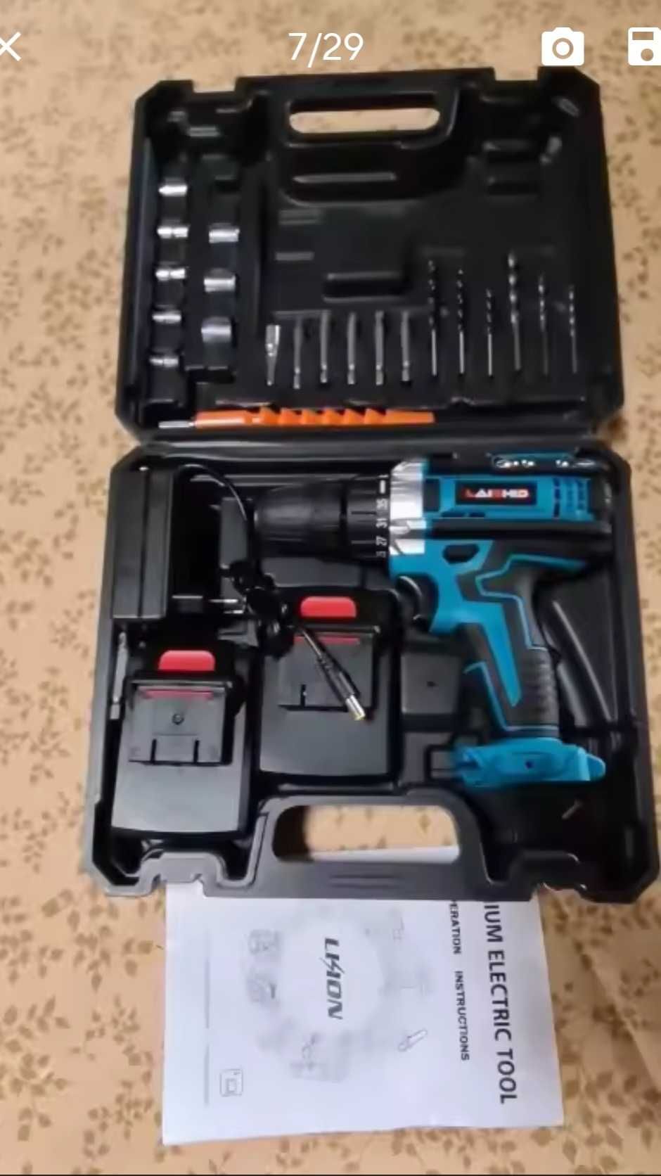 Aparafusadora 21v nova