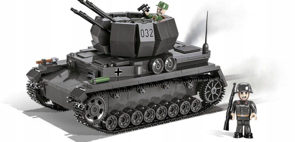 Klocki COBI 2548 CZOŁG Flakpanzer IV Wirbelwind