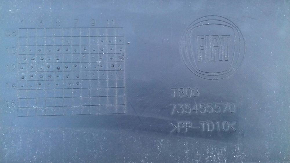 Parachoques fiat doblo para choques 2012