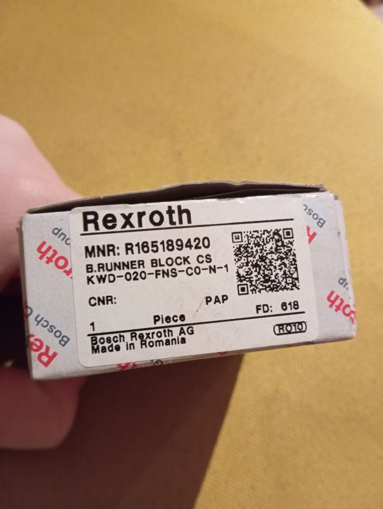 Bosch Rexroth WÓZEK KULKOWY CS KWD-020-FNS-C0-N-1