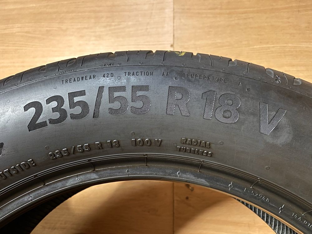 235/55 R 18 Continental EcoContact6 2020рік Літо комплект шин