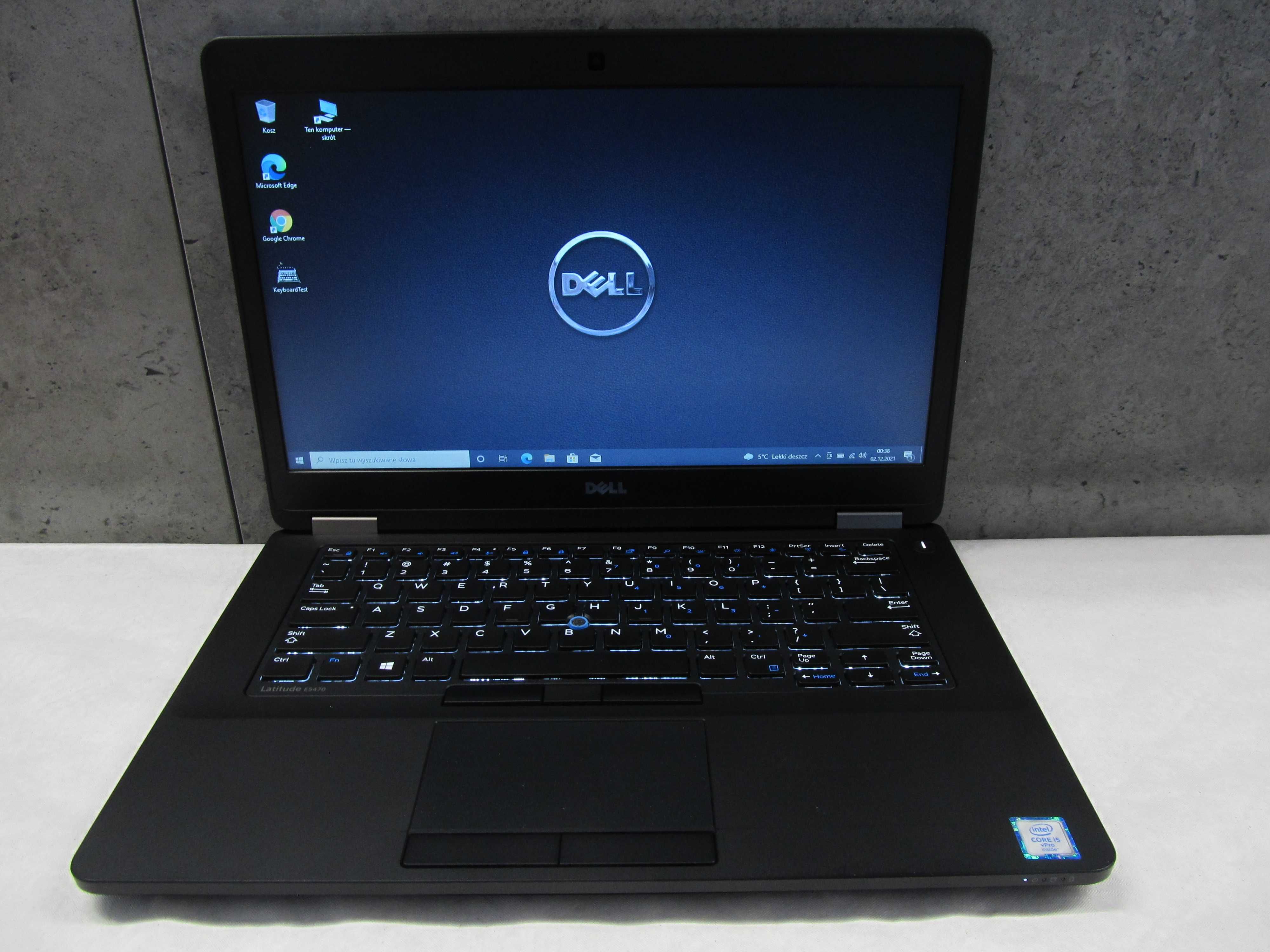 Dell Latitude E5470 i5 6300U 8GB Dysk SSD 256GB Klasa A Laptop