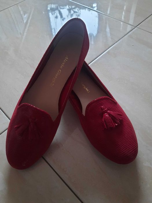 Buty,baleriny skórzane rozm.39