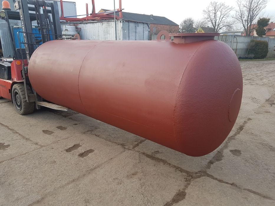 Zbiornik stalowy bufor asenizacja 3800 L.