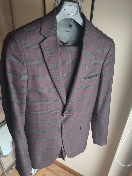 Garnitur Borgio bordowy