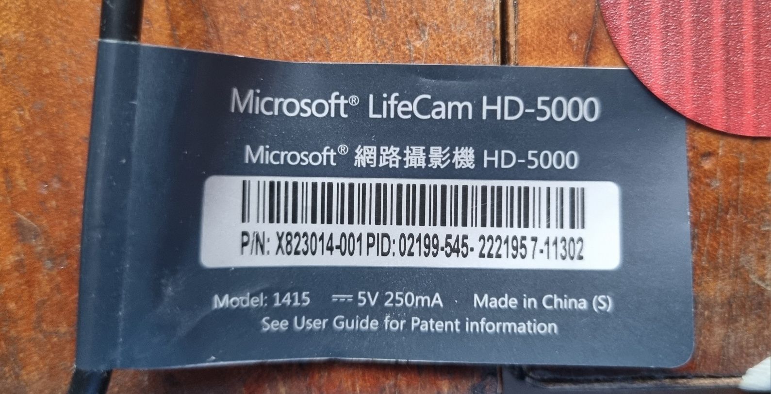 Kamera internetowa Microsoft LifeCam HD-5000