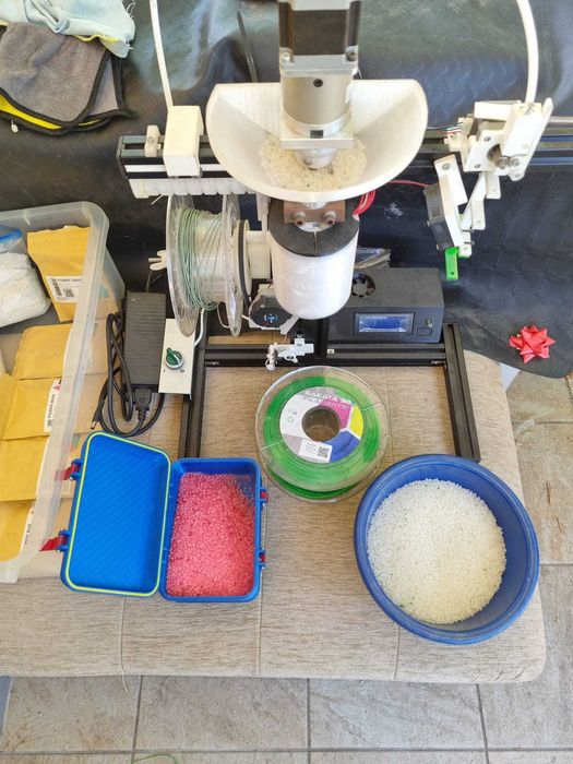 ARTME MK1 + Granulados e Pigmentos para Produção de Filamento 3D