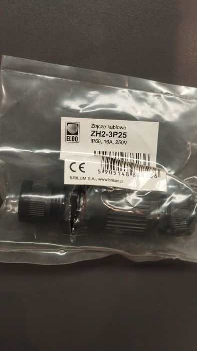 Złącze kablowe ZH2-3P25