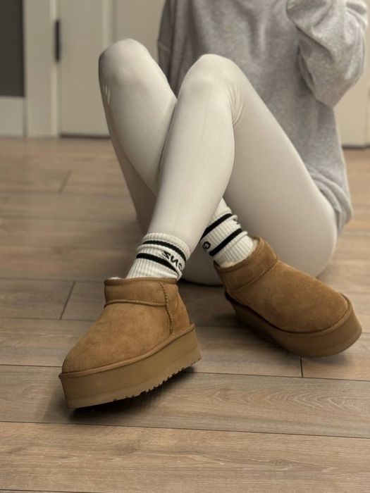 Угг угги Ugg ultra mini platform 5 см 38 на товстій підошві