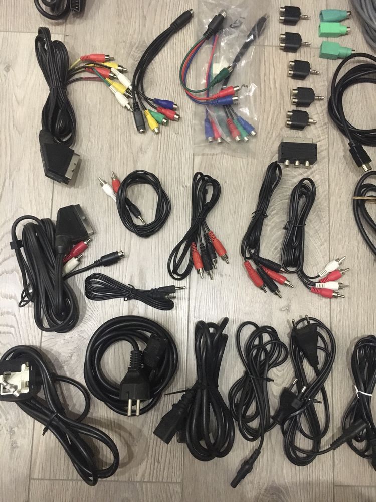 Кабель интернет аудио видео 220v переходник