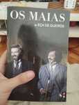 Livro Os Maias pouco usado