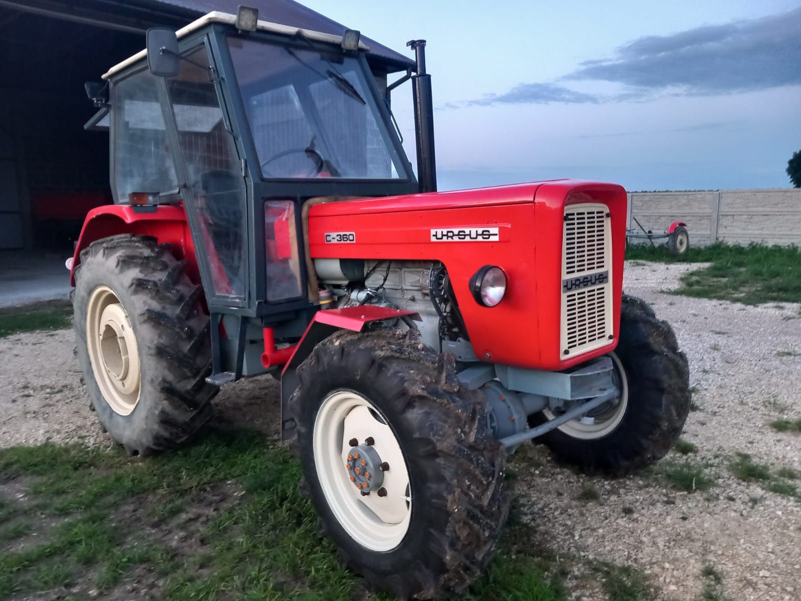 Przedni napęd U-R-S-U-S C-360  c-355 c-360 4x4 ROBUR TRANSPORT MONTAŻ