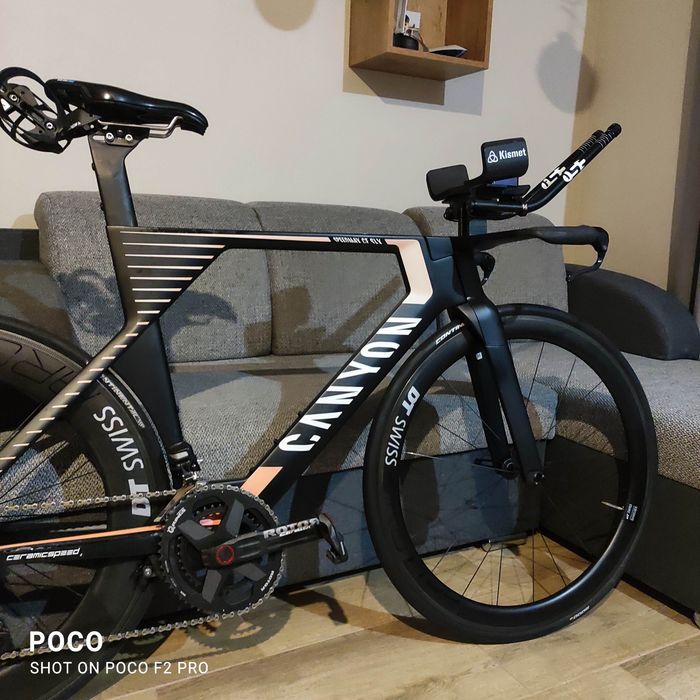 Canyon Speedmax CF SLX Ultegra Di2  rozm M Ceramic Speed  Pomiar mocy