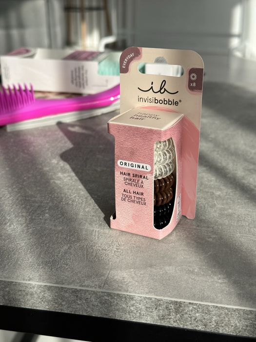 Заколка резинка набір Invisibobble Pink Victoria secret