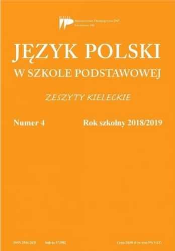 Język polski w szkole podstawowej nr 4 2018/2019 - praca zbiorowa