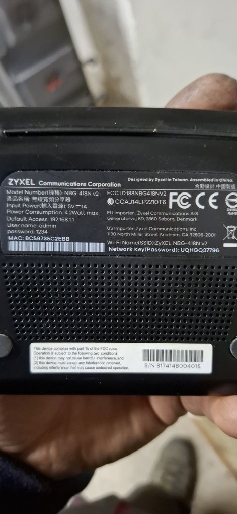 router zewnętrzny zyxel lte7460-m608