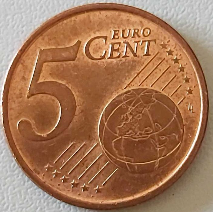 5 Cêntimos de 2002 de Portugal