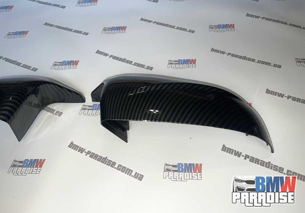 КАРБОНОВІ Накладки на дзеркала в M-стилі BMW X5 E70, X6 E71
