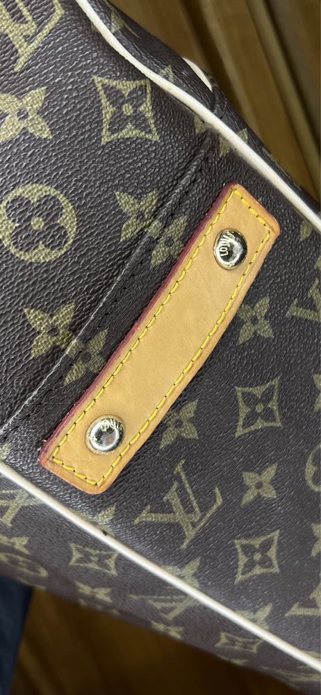 кожаная сумка Louis Vuitton оригинал винтаж 2008 год Франция
