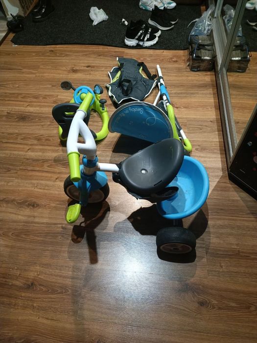 Smobi driver 2 in 1 трех колесный велосипед