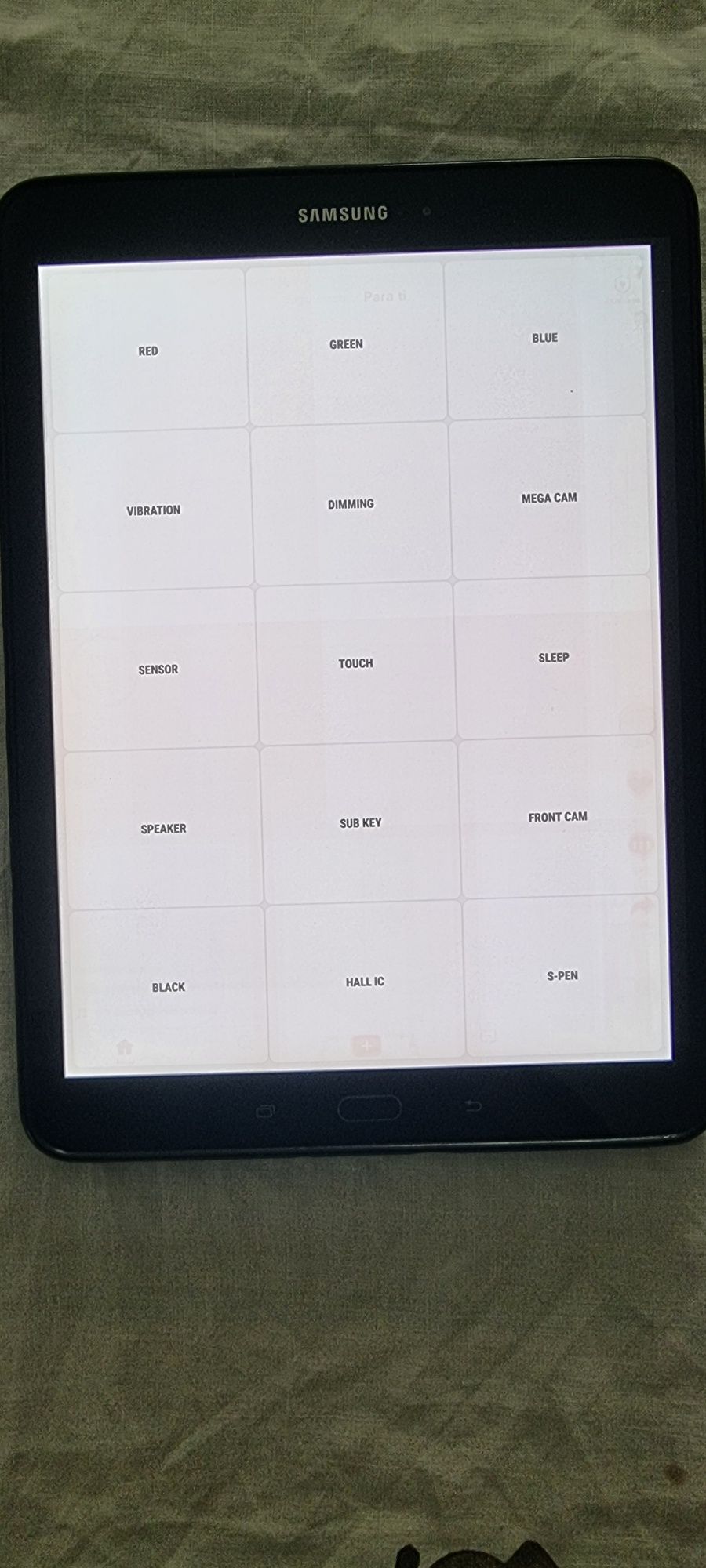 Galaxy tab s3 sm-t820