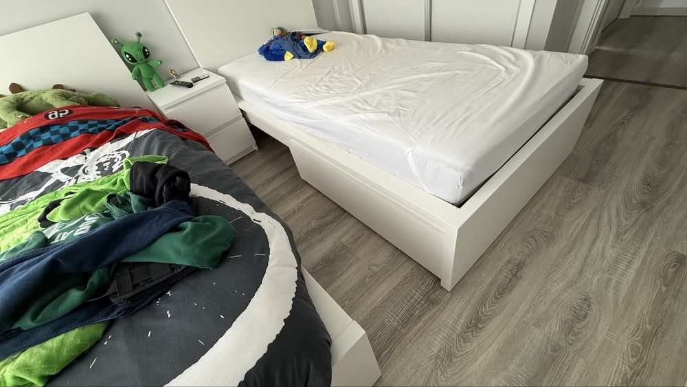 Camas malm com estrado (sem colchao)