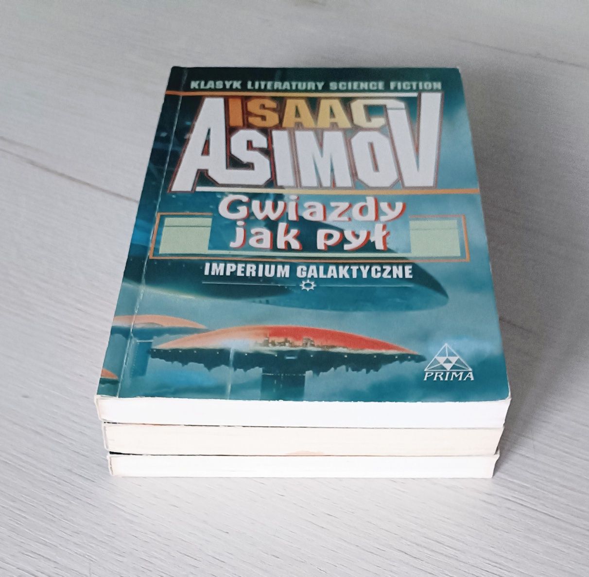 Kamyk na niebie Gwiazdy jak pył Prądy przestrzeni Asimov
