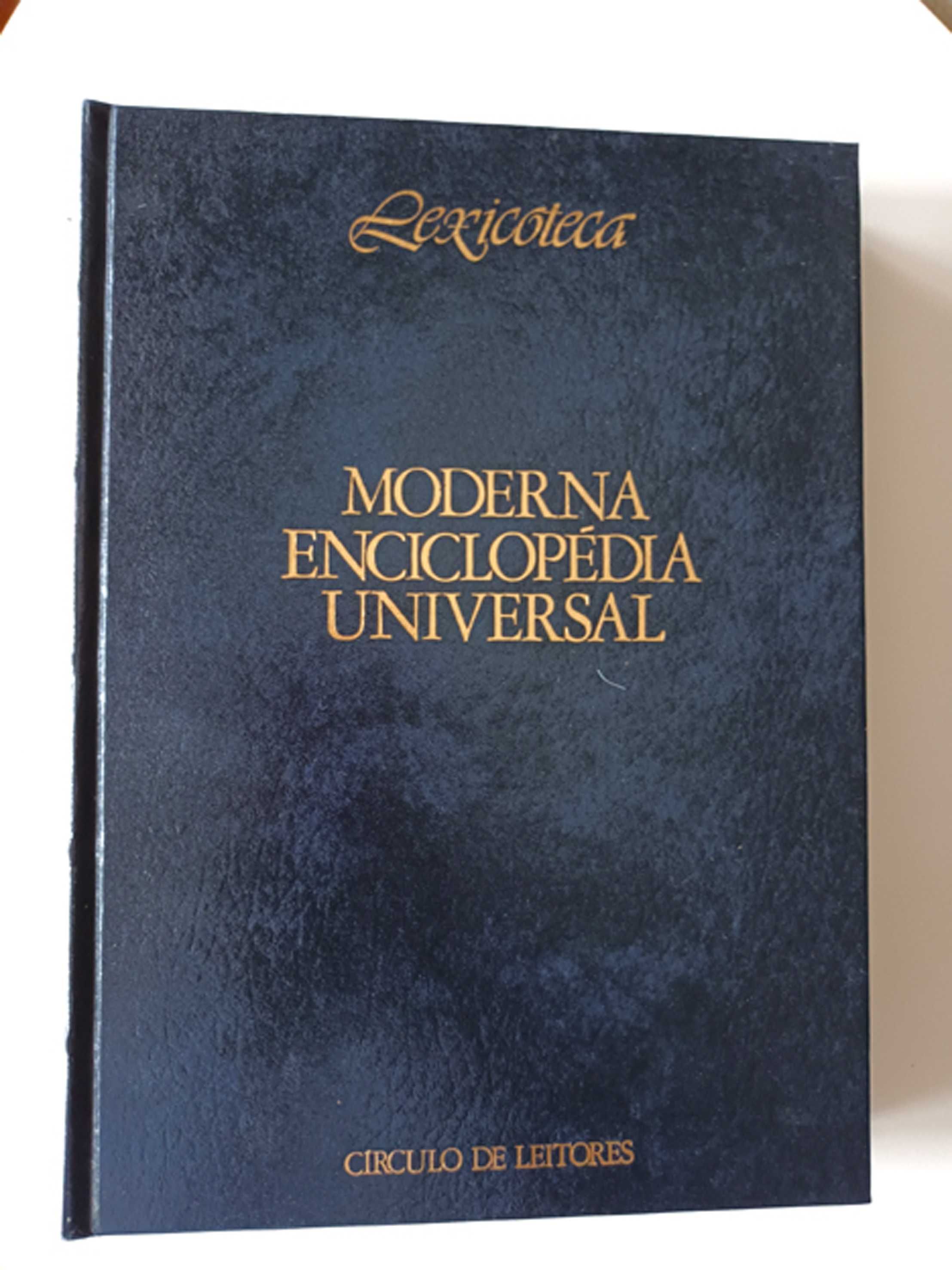 enciclopédia em língua portuguesa com 20 volumes