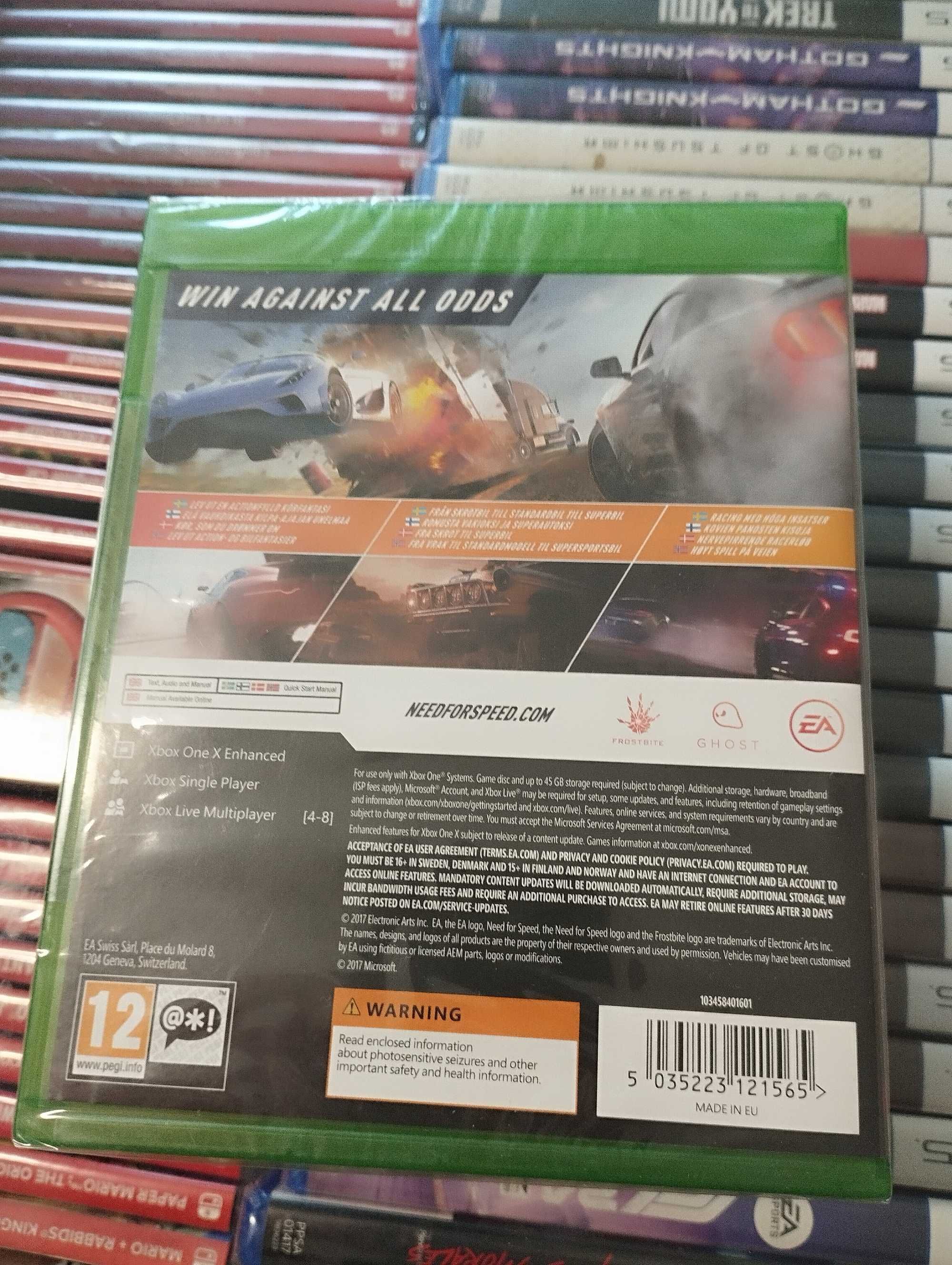Need for Speed: Payback [XBOX ONE] PL, NOWA