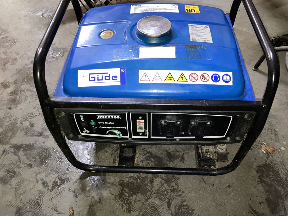 Agregat Gude Gse 2700w, 2,7 Kwa