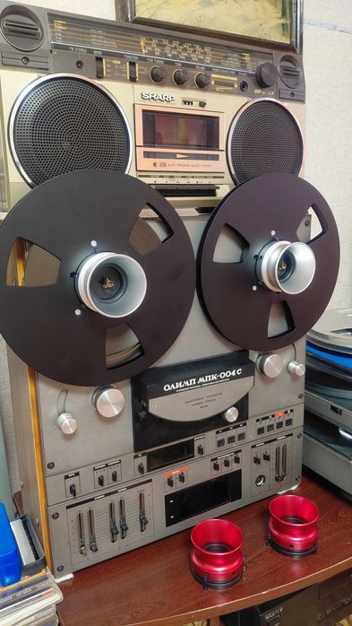 Катушки для магнитофона алюминивые 26,5 под набы NAB