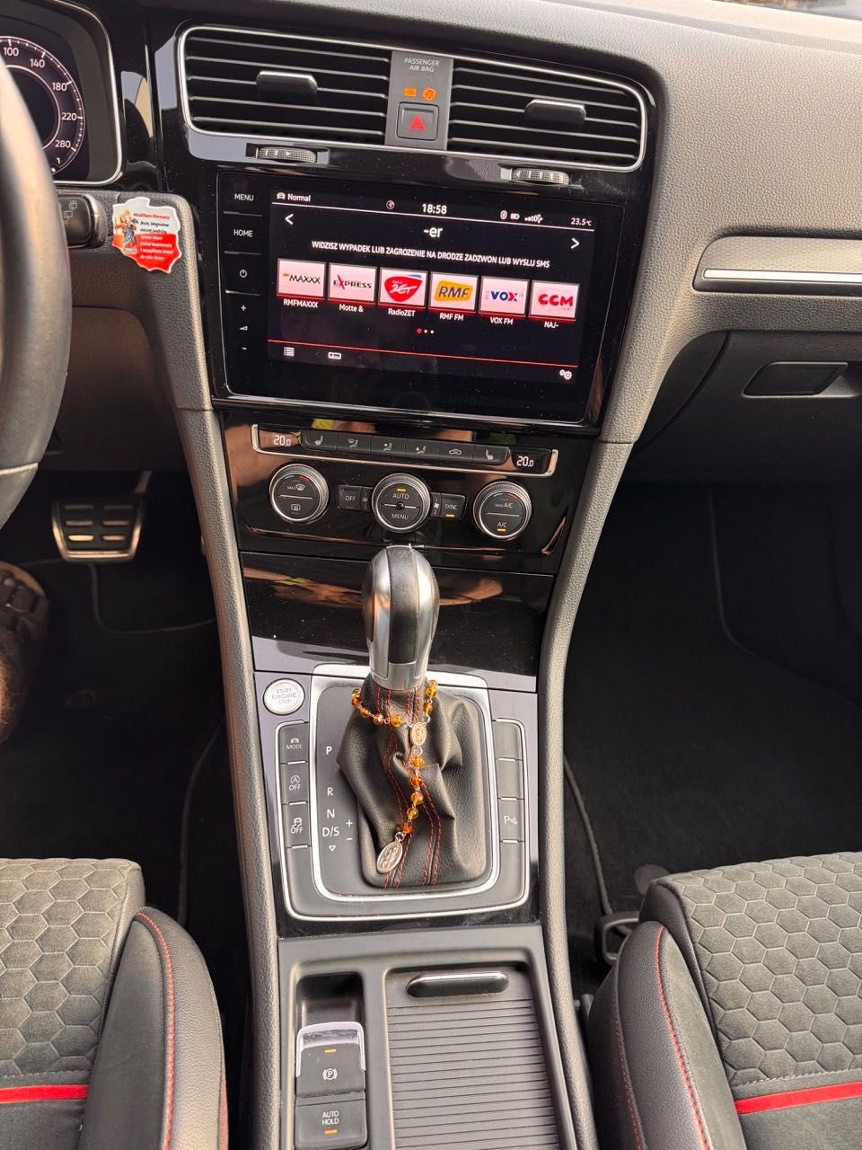 Volkswagen Golf VII 2.0 GTI 2019r. 245KM, VW KRAJOWY!!! DSG PERFOMANCE