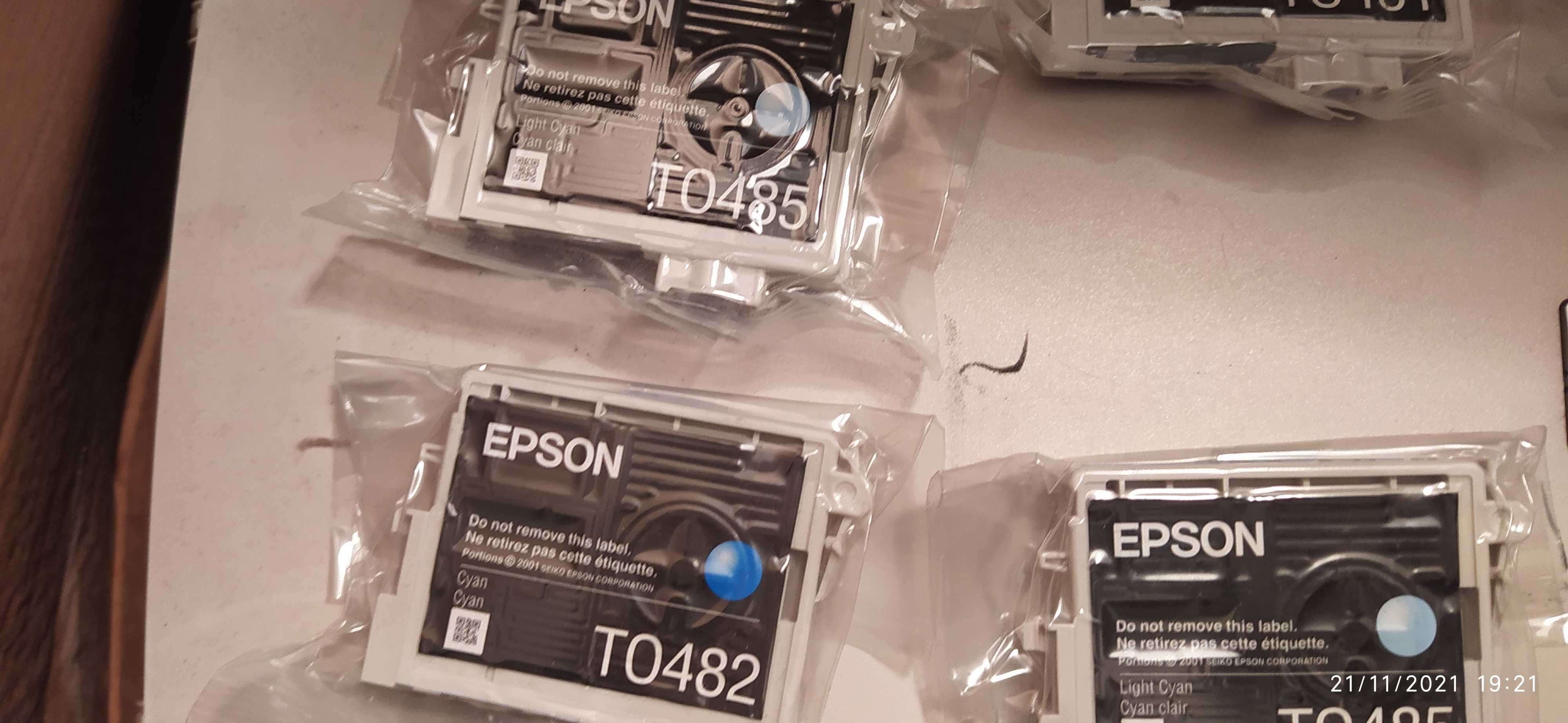 Tinteiros Epson, novos, originais e embalados, pela melhor oferta.