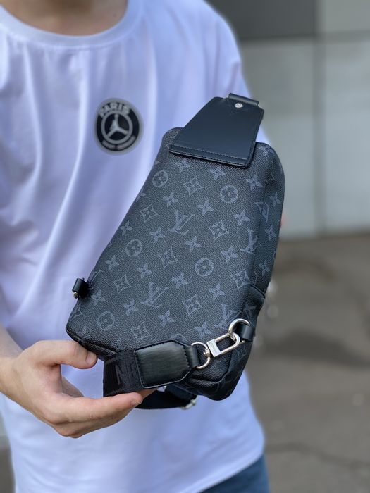Чоловіча сумка Louis Vuitton мужская сумка через плечо слинг барсетка