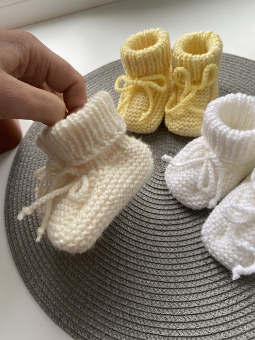 Пінетки для новонароджених, безшовні