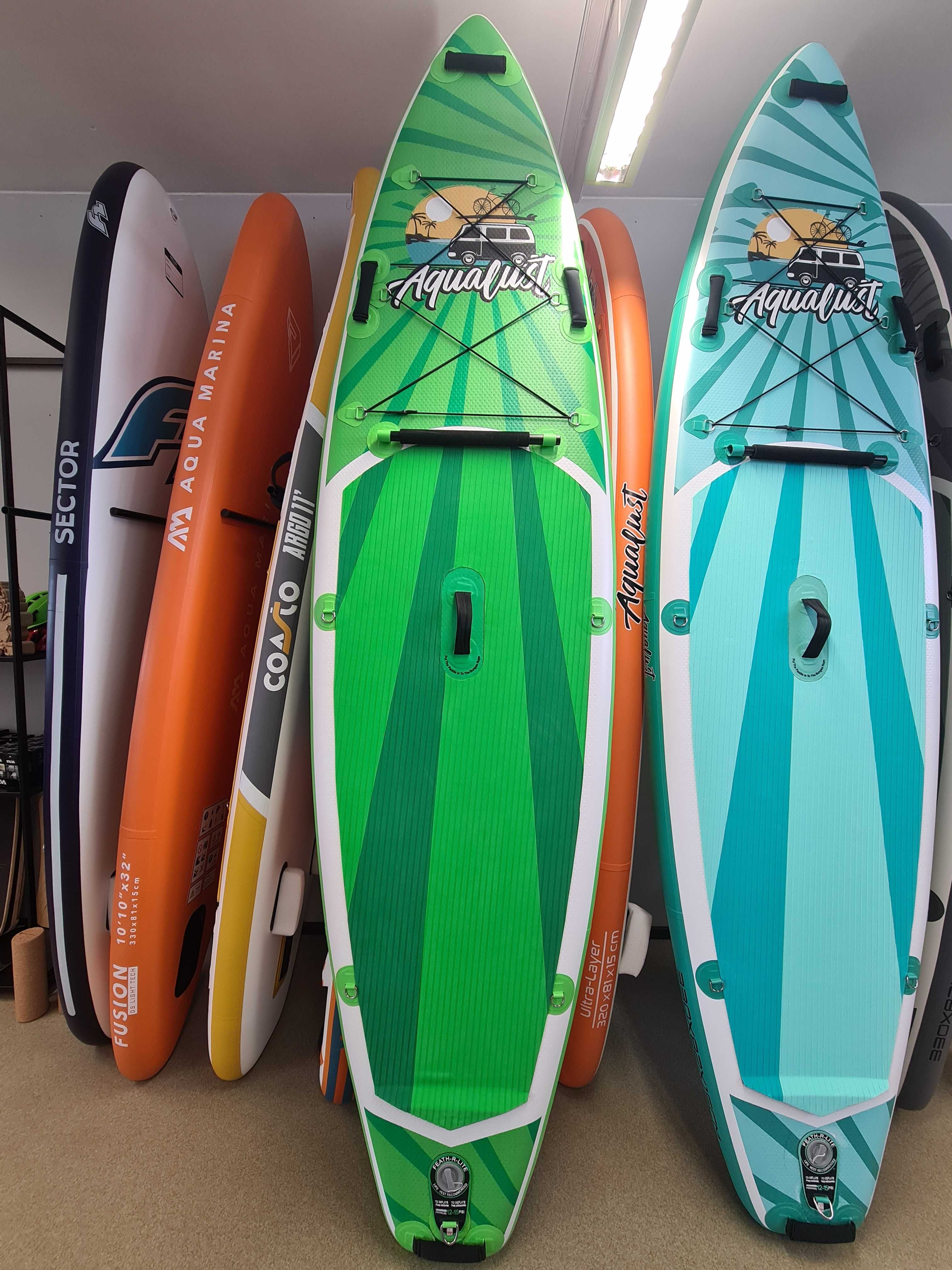 AquaLust CRUISER САП доска 2 СЛОЯ 330 см. борд board SUP дошка НОВАЯ