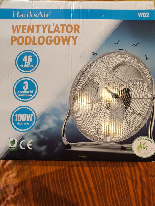 Sprzedam wentylator podłogowy HanksAir