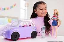 Машина електрокар для ляльки Барби Barbie Doll Toy Car Electric Vehicl